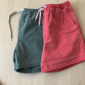 Two Men’s BDG shorts